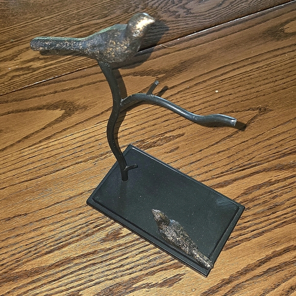 Brass Birds on Branch - Black - Picture 4 of 8